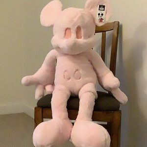 Pink Plush Mickey Mouse Toy